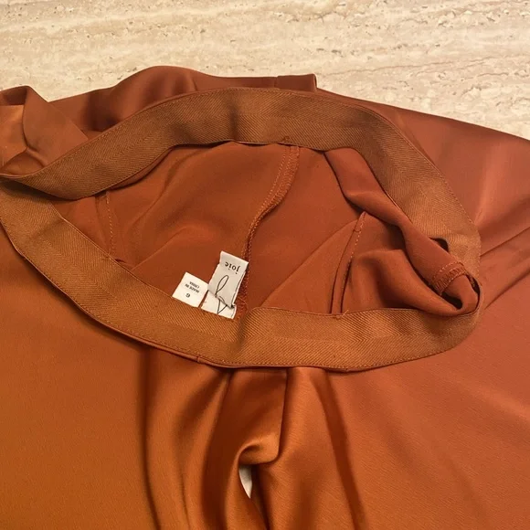 Joie Rust Pants, Great Condition, no flaws, see measurements in photos below. - Picture 10 of 10
